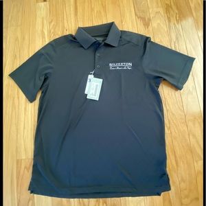NWT - Extreme Performance Gray Polo Shirt Silverton Casino Hotel Las Vegas